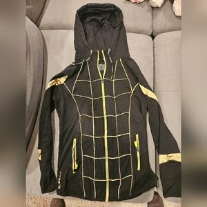 Superx Spiderman gold suit jacket